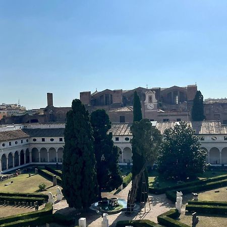 Camera X2 Con Splendida Vista Sulle Terme Di Diocleziano E Sul Chiostro Di Michelangelo Řím Exteriér fotografie
